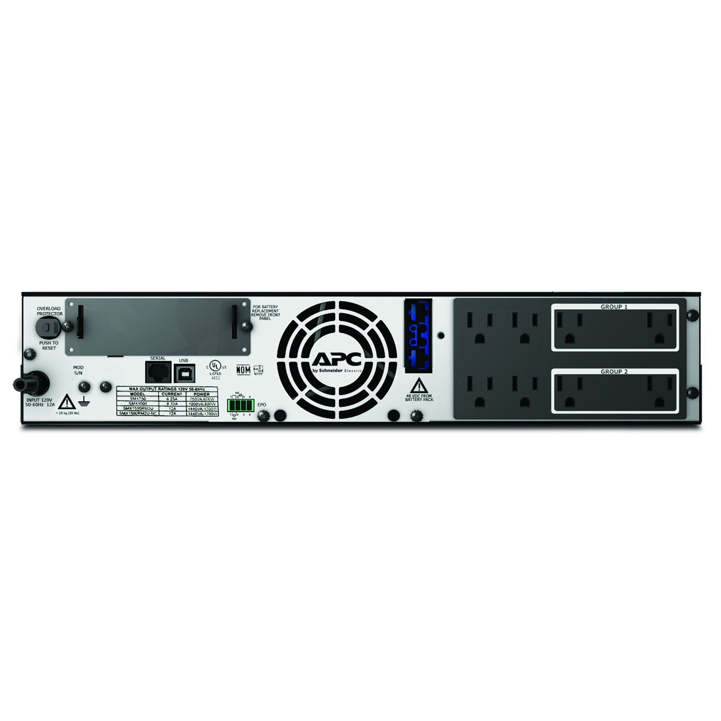 Refurbished APC Smart-UPS X SMX1000 1000VA/800W Rack/Tower 120V UPS
