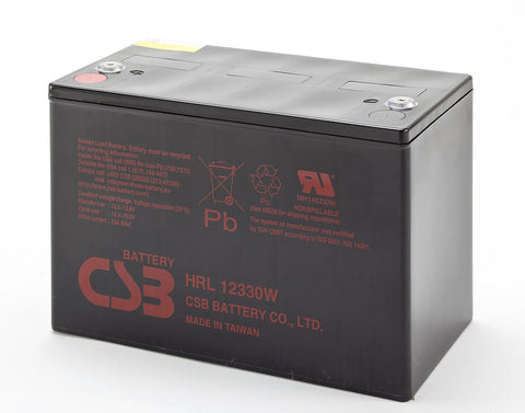 CSB HRL12330WFR 12V 330W/Cell Battery w/Recessed Terminal