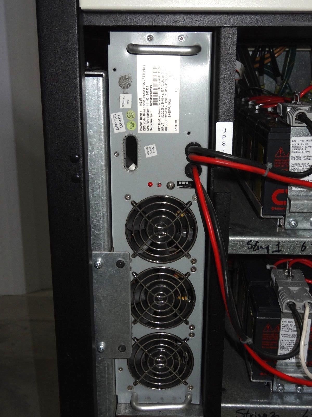 Cyberex 2200 Series 208/120V 18kVA / 9kVA N+1 Single Phase UPS